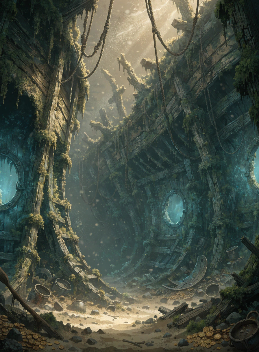 Shipwreck environment